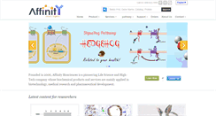 Desktop Screenshot of affbiotech.com